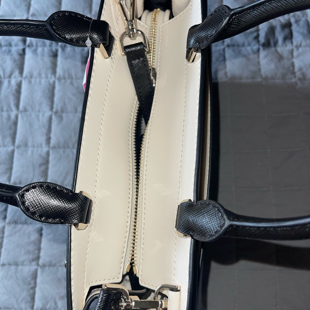 Kate Spade New York Staci Medium Saffiano Leather Satchel Purse - Picture 5 of 11